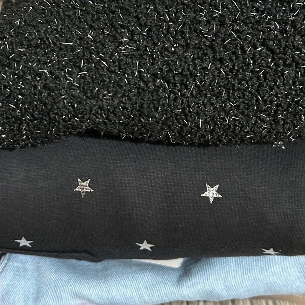 NWT Justice & Wonder nation 3 Pc Sweater Hoodie wide leg jeans bundle 12/14 L/XL